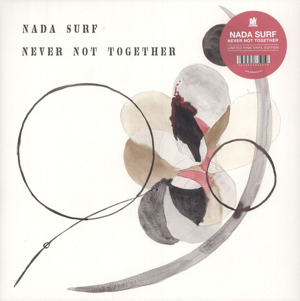 Nada Surf Never Not Together - Pink Vinyl - Sealed UK vinyl LP album (LP record) SLANG50246LP