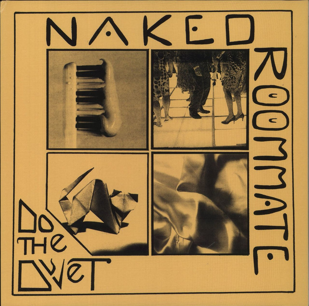 Naked Roommate Do The Duvet - 180gm - Yellow Translucent Vinyl UK vinyl LP album (LP record) UTR132