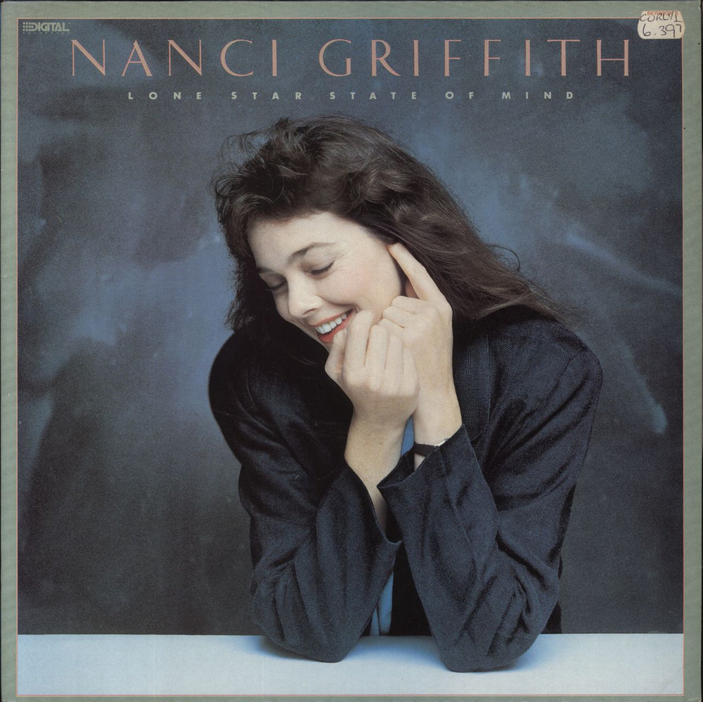 Nanci Griffith Lone Star State Of Mind UK vinyl LP album (LP record) MCF3364