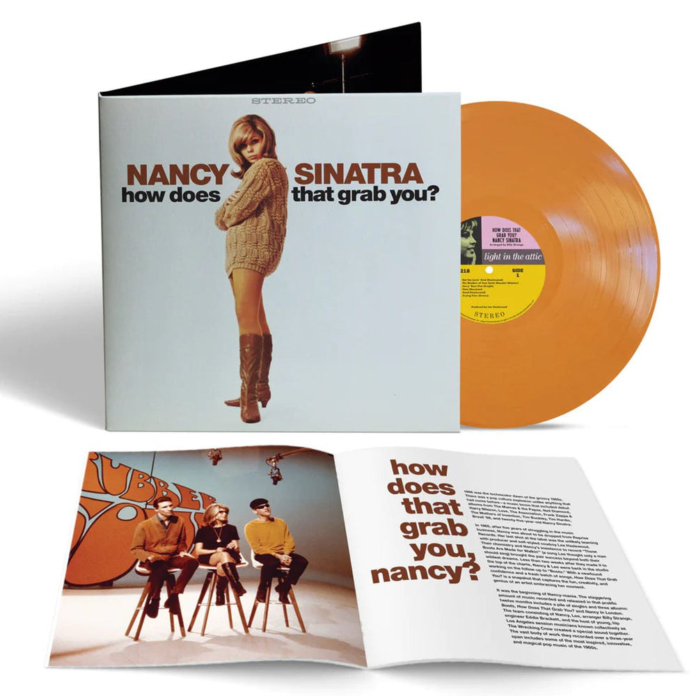 Nancy Sinatra How Does That Grab You? - Orange Cream Vinyl - RSD 2024 - Sealed UK vinyl LP album (LP record) LITA218-1-1