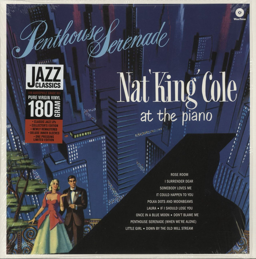 Nat King Cole Penthouse Serenade - 180gm Vinyl - Shrink UK vinyl LP album (LP record) 772260