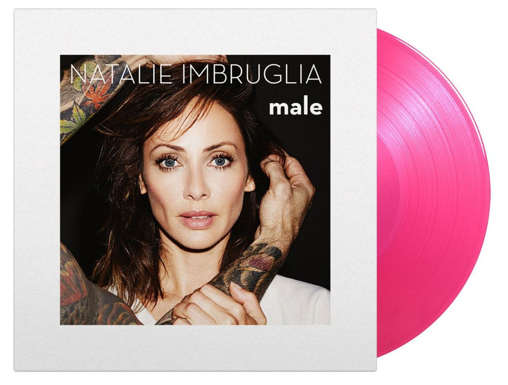 Natalie Imbruglia Male - Magenta Coloured Vinyl 180 Gram UK vinyl LP album (LP record) MOVLP1555