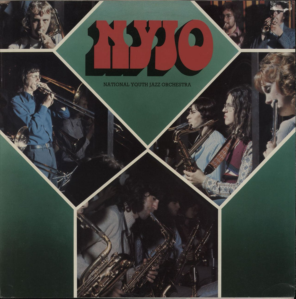 National Youth Jazz Orchestra N.Y.J.O. + Press Kit UK vinyl LP album (LP record) CAS1082