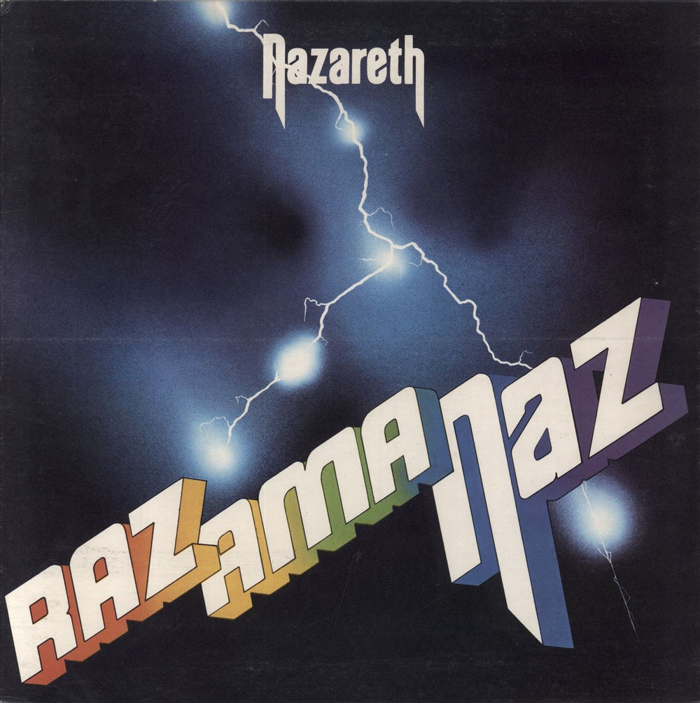 Nazareth Razamanaz - EX UK vinyl LP album (LP record) CREST1