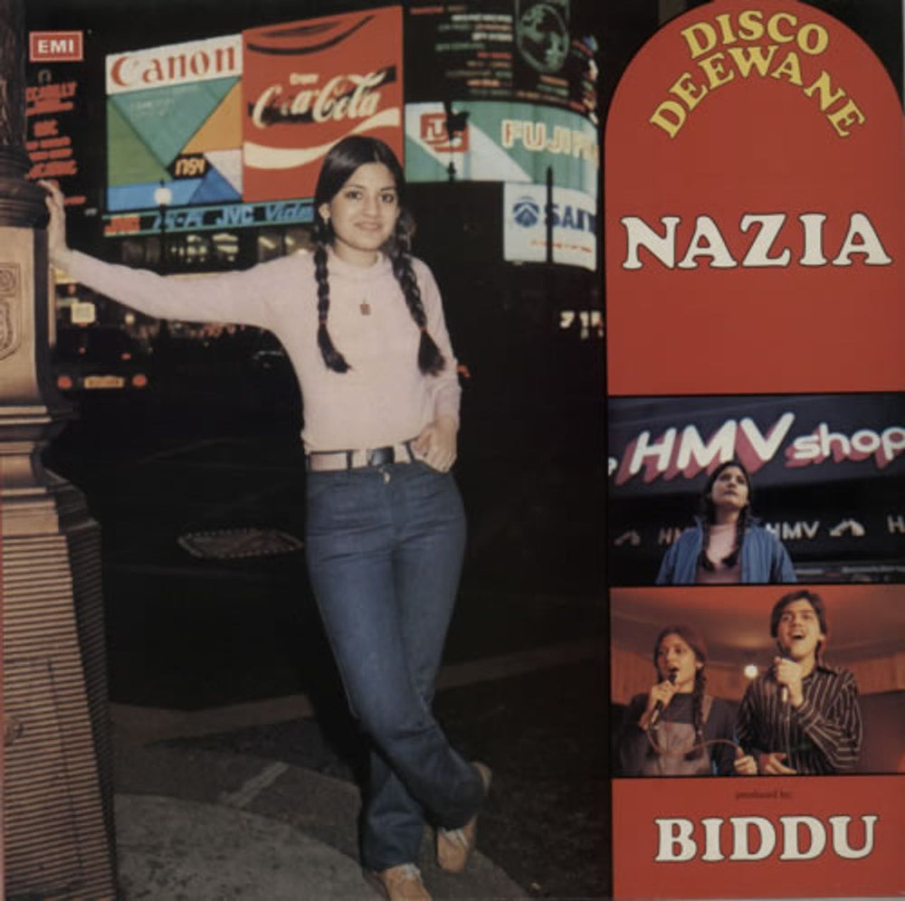 Nazia Disco Deewane UK vinyl LP album (LP record) PEASD12751