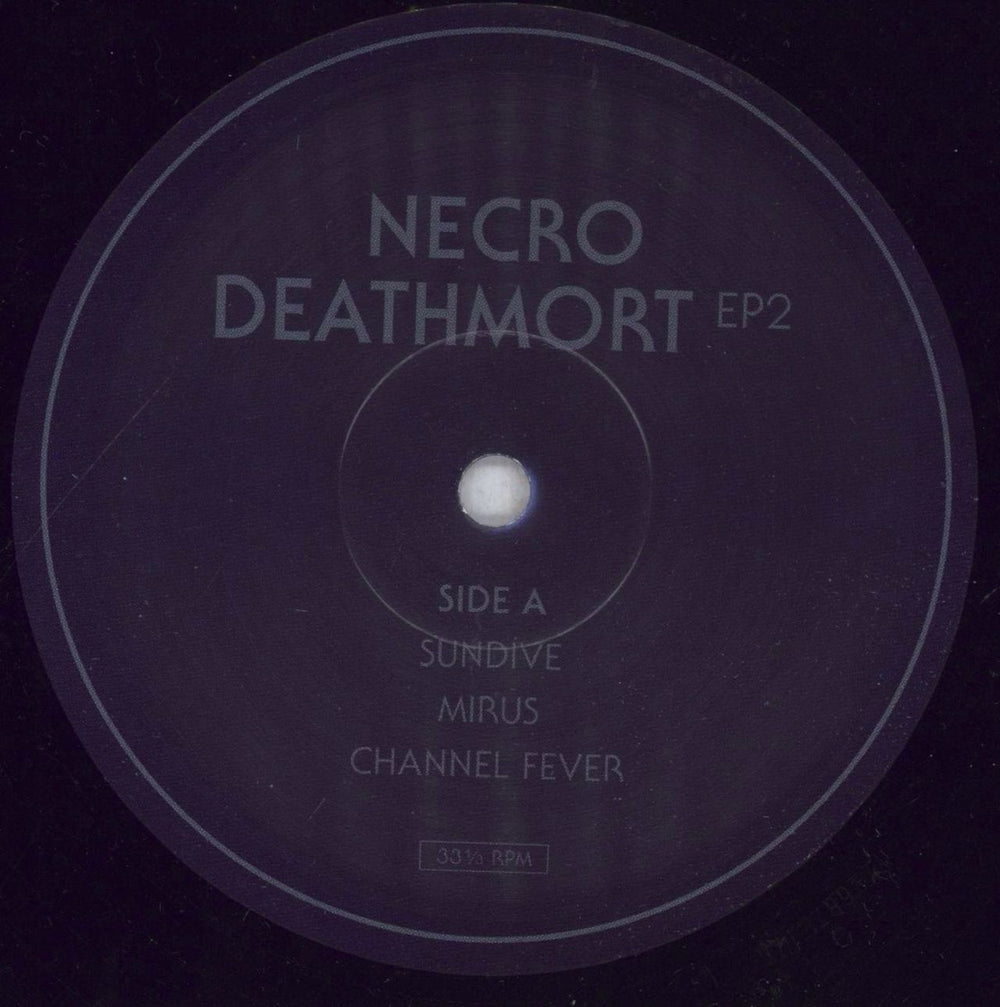 Necro Deathmort EP 2 UK 12" vinyl single (12 inch record / Maxi-single) 3FV12EP848173