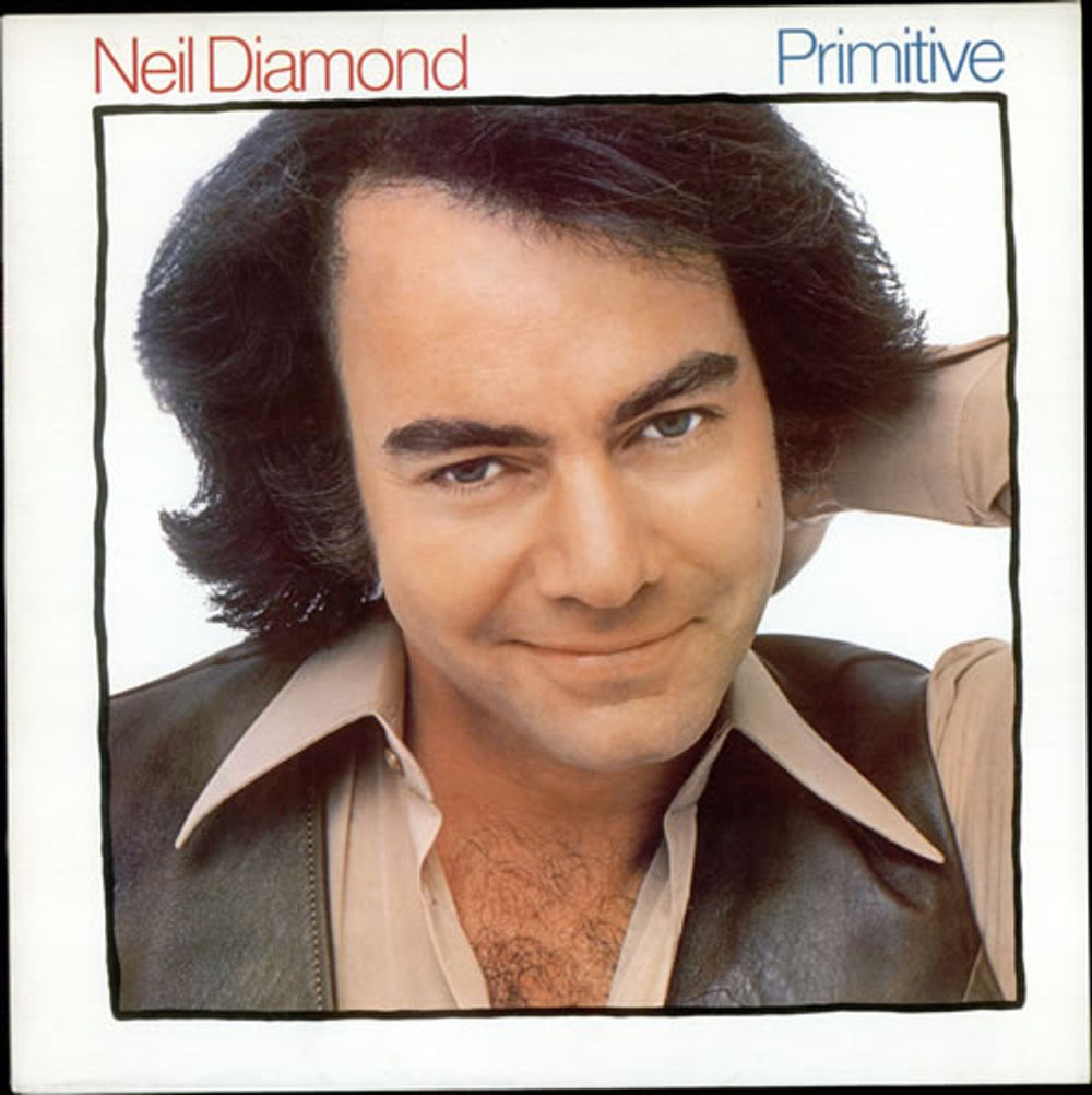 Neil Diamond Primitive Dutch vinyl LP album (LP record) CBS86306