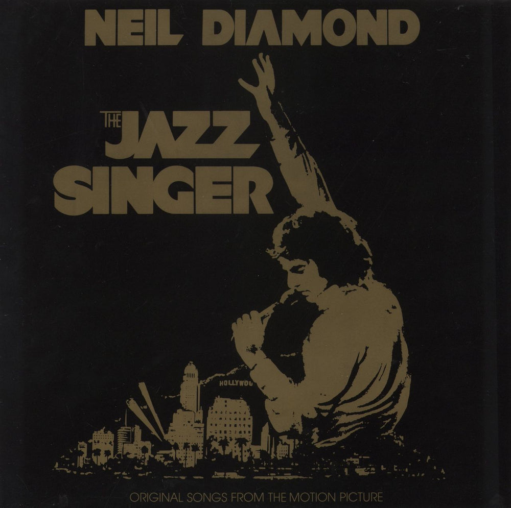 Neil Diamond The Jazz Singer - Matte sleeve UK vinyl LP album (LP record) EA-ST12120