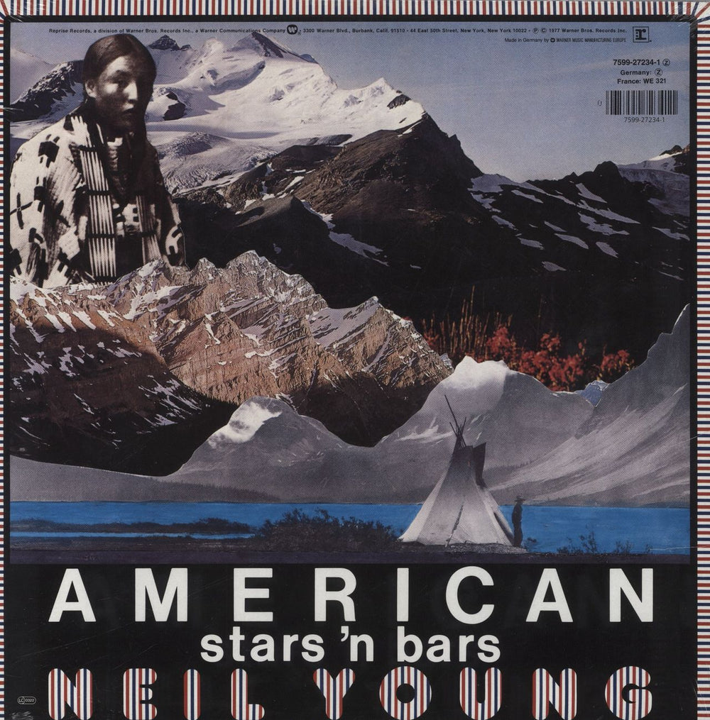 Neil Young American Stars 'n' Bars - 180 Gram Vinyl - Sealed German vinyl LP album (LP record) 075992723411