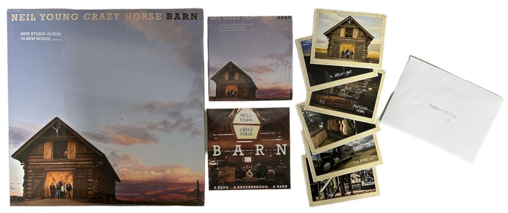 Neil Young Barn: Deluxe Edition Box - Numbered UK Vinyl Box Set YOUVXBA839962