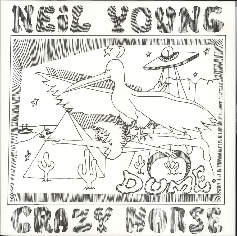 Neil Young Dume German vinyl LP album (LP record) 09562-4882107