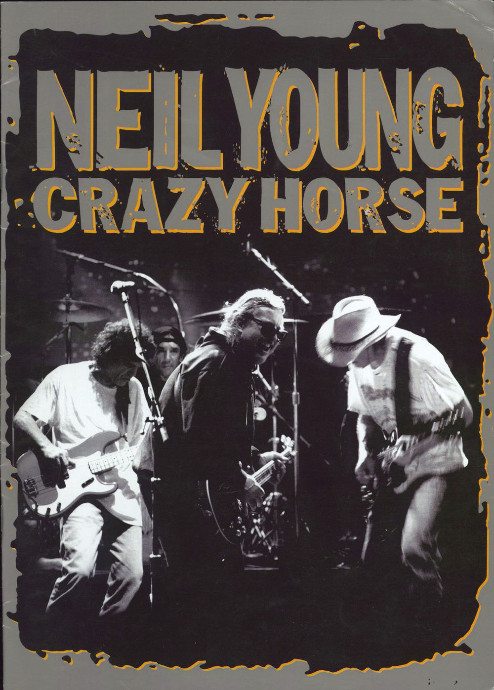 Neil Young European Tour UK tour programme TOUR PROGRAMME