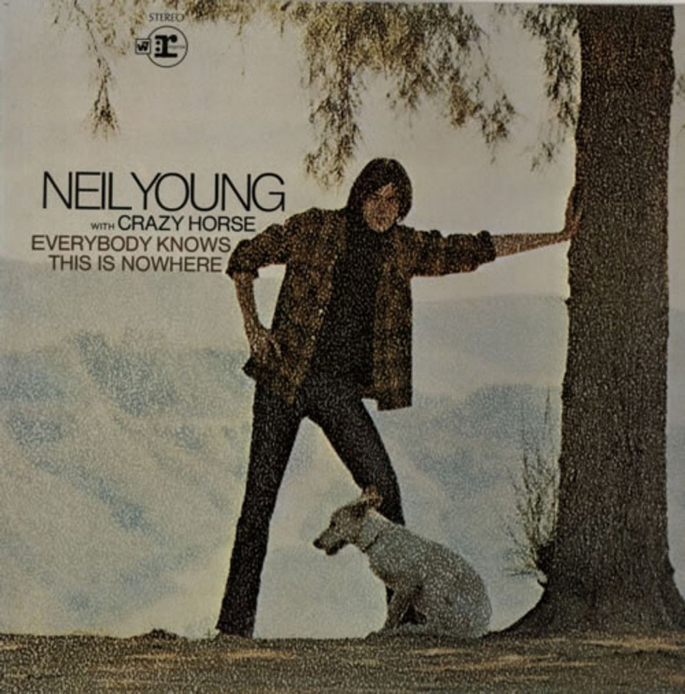 Neil Young Everybody Knows This Is Nowhere - 2nd UK vinyl LP album (LP record) RSLP6349