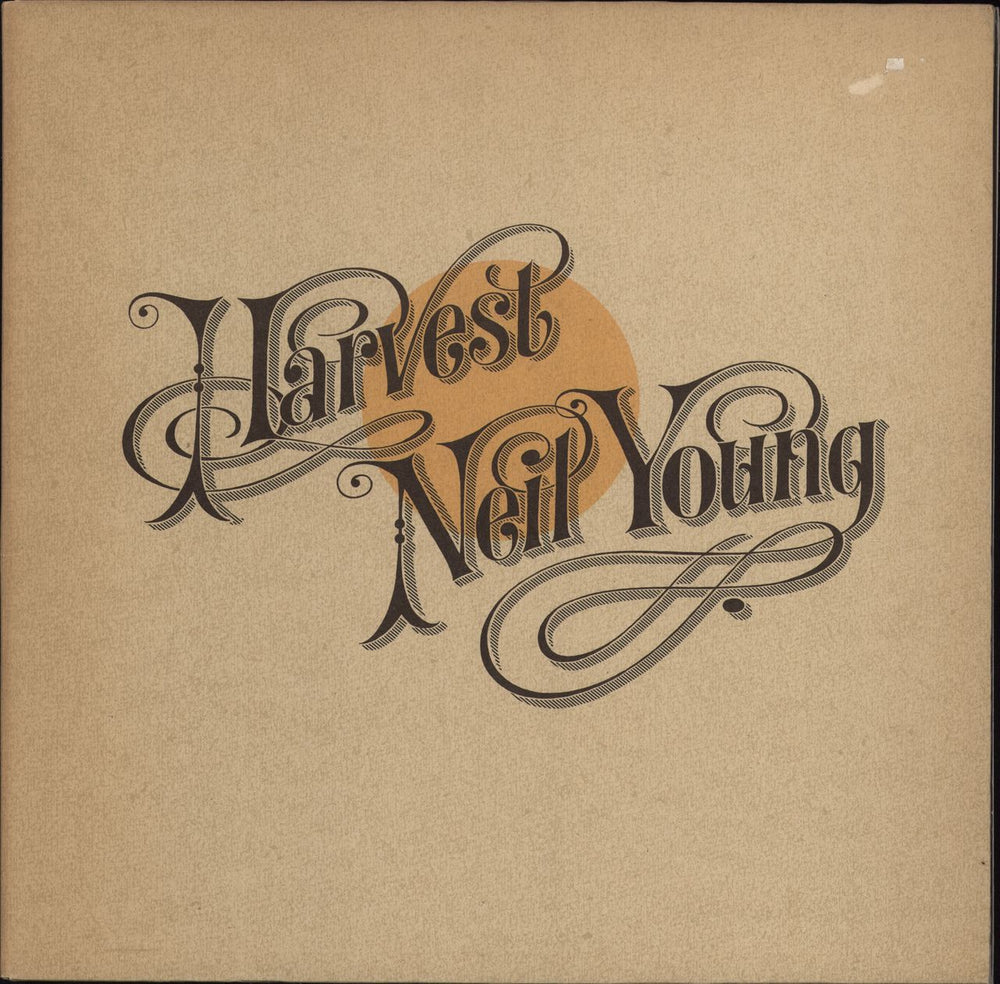 Neil Young Harvest German vinyl LP album (LP record) K54005