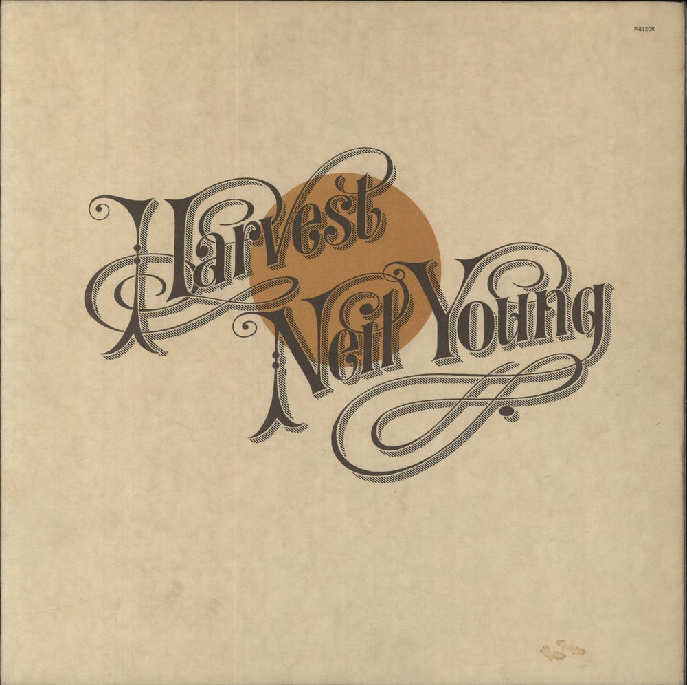 Neil Young Harvest Japanese vinyl LP album (LP record) P-8120R