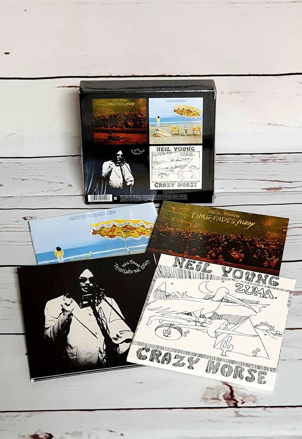 Neil Young Original Release Series Discs 5-8 UK CD Album Box Set YOUDXOR748454