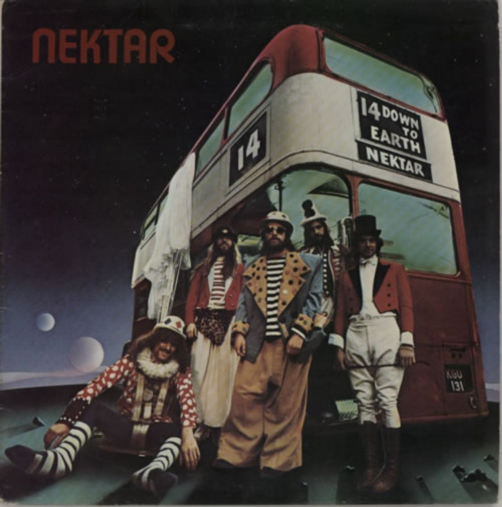 Nektar Down To Earth UK vinyl LP album (LP record) UAG29680