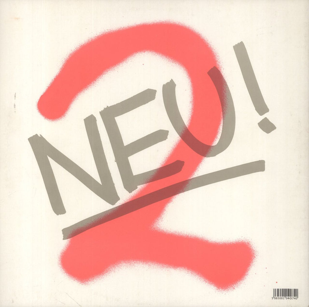 Neu NEU! 2 - White Vinyl UK vinyl LP album (LP record) 5065001040740