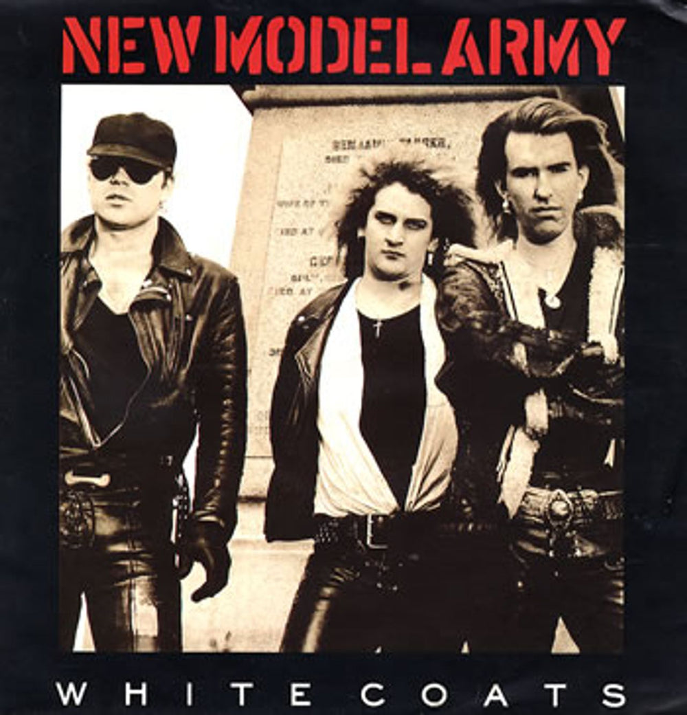New Model Army White Coats - Poster Sleeve UK 12" vinyl single (12 inch record / Maxi-single) 12NMAG6