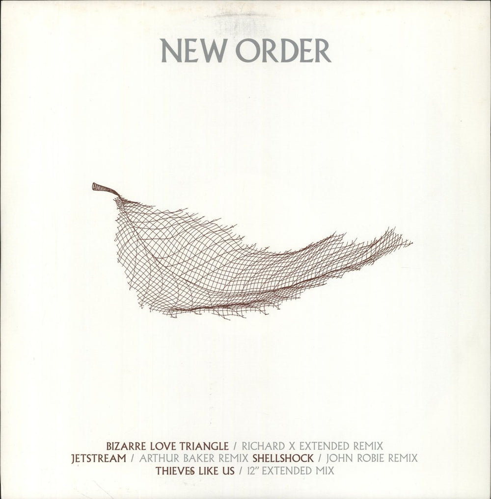 New Order Bizarre Love Triangle UK 12" vinyl single (12 inch record / Maxi-single) NSER018