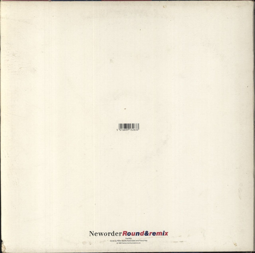 New Order Round & Round UK 12" vinyl single (12 inch record / Maxi-single) 5016839202633