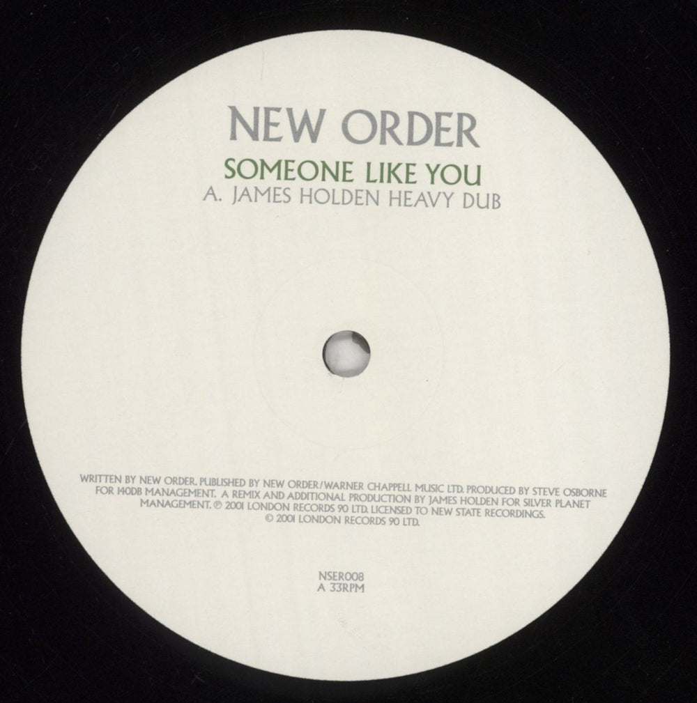 New Order Someone Like You UK 12" vinyl single (12 inch record / Maxi-single) NEW12SO359016