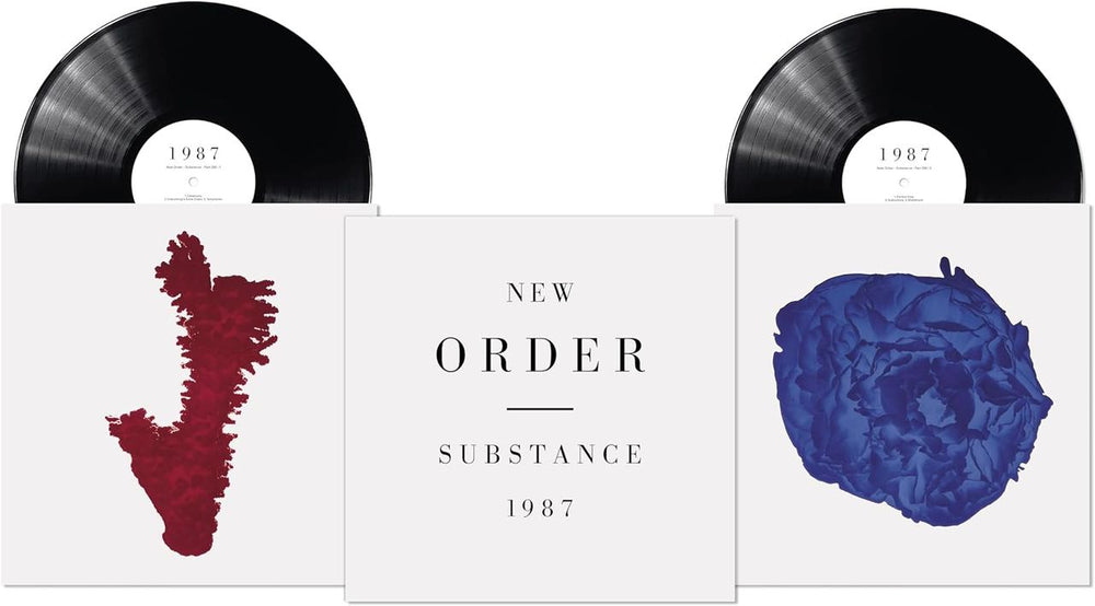 New Order Substance 1987 - Black Vinyl Remastered - Sealed UK 2-LP vinyl record set (Double LP Album) FACT200