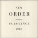 New Order Substance - 2nd UK 2-LP vinyl record set (Double LP Album) FACT200