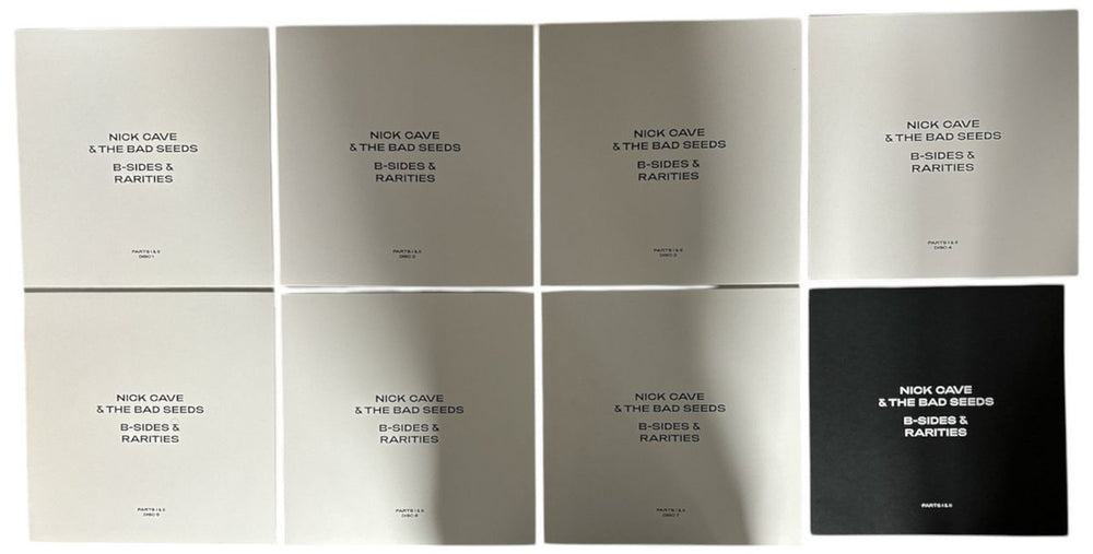 Nick Cave B-Sides & Rarities (Parts I & II) UK Vinyl Box Set NCVVXBS859260