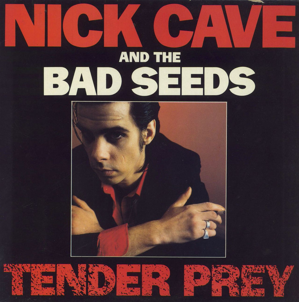 Nick Cave Tender Prey - VG UK vinyl LP album (LP record) STUMM52