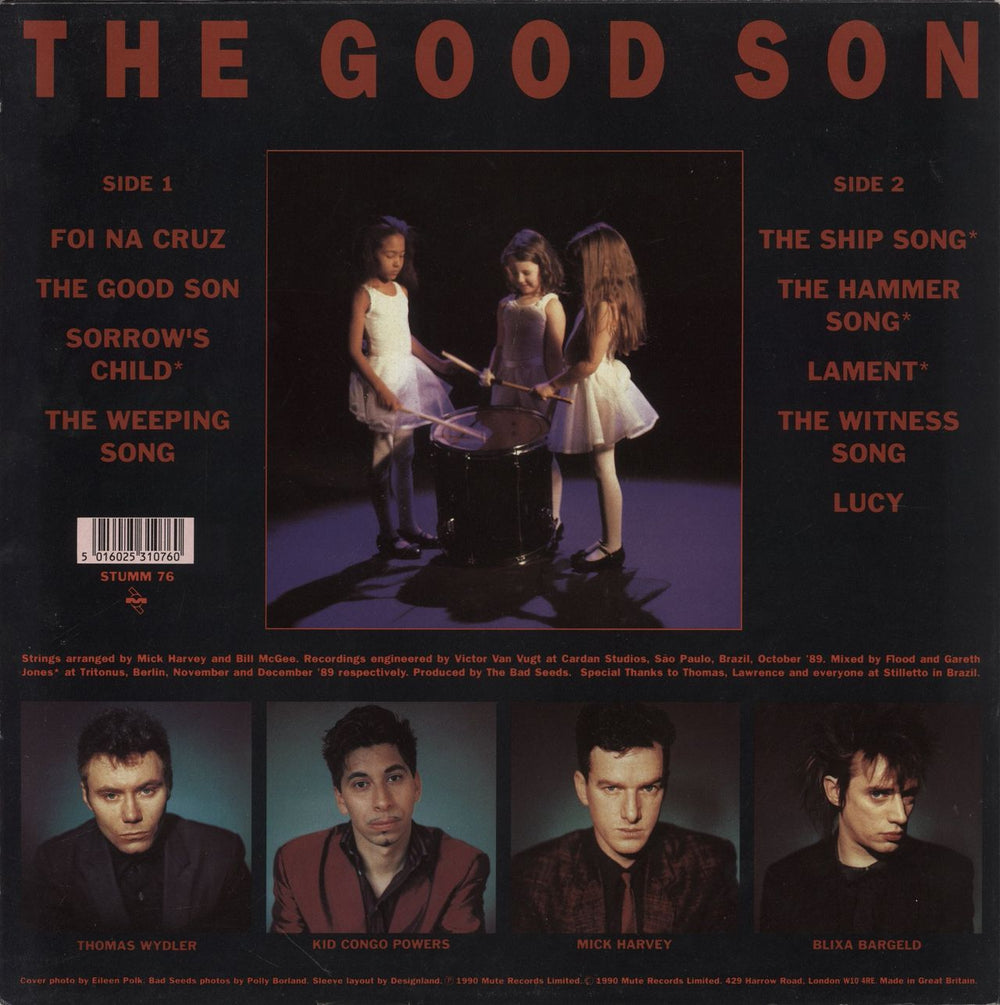 Nick Cave The Good Son + 7" UK vinyl LP album (LP record) 5016025310760