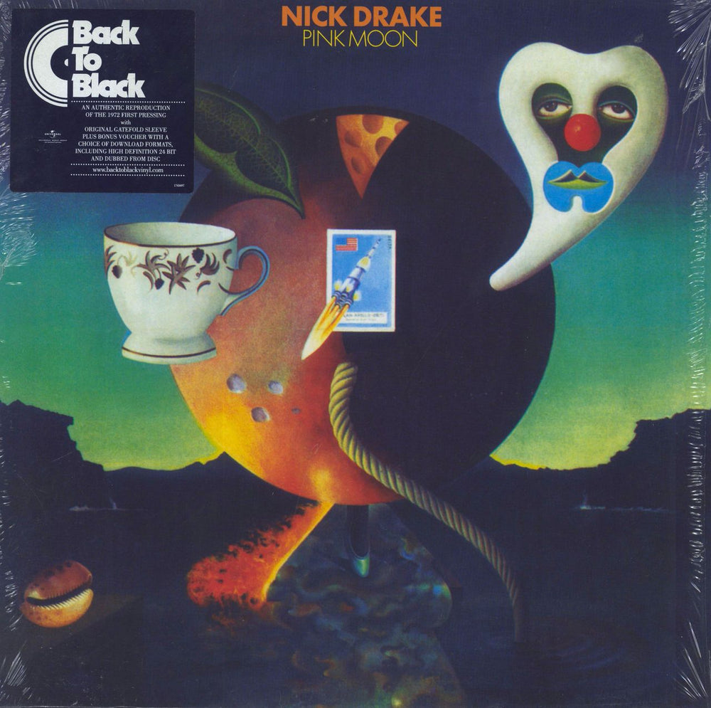 Nick Drake Pink Moon - 180 Gram Vinyl + Opened Shrink UK vinyl LP album (LP record) 00602517456976