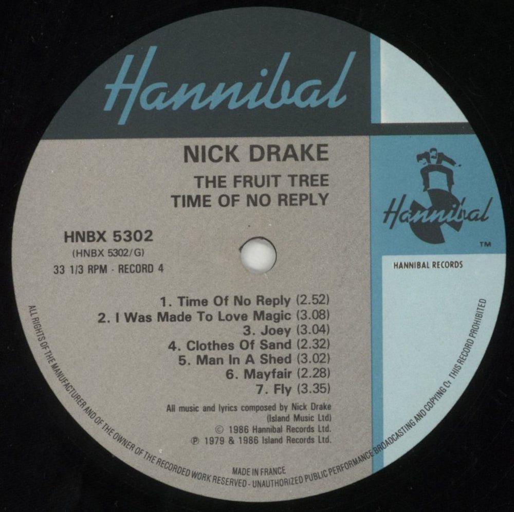 Nick Drake Time Of No Reply - VG+ UK vinyl LP album (LP record) N-DLPTI654571