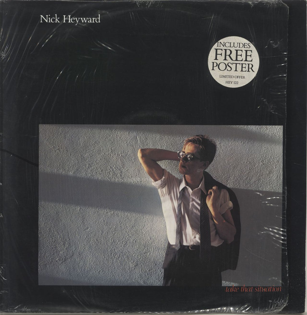 Nick Heyward Take That Situation + Poster UK 12" vinyl single (12 inch record / Maxi-single) HEY122