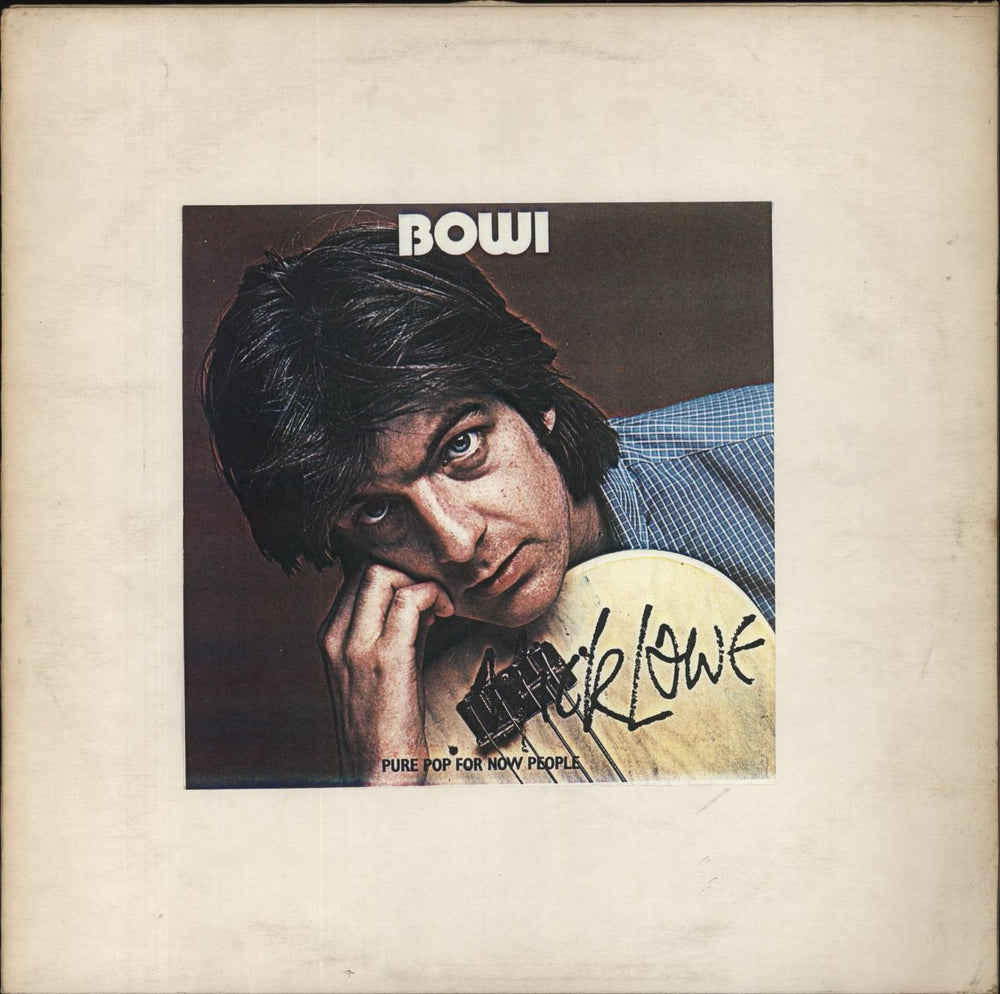 Nick Lowe Bowi + Custom Sleeve UK Promo 12" vinyl single (12 inch record / Maxi-single) LAST1