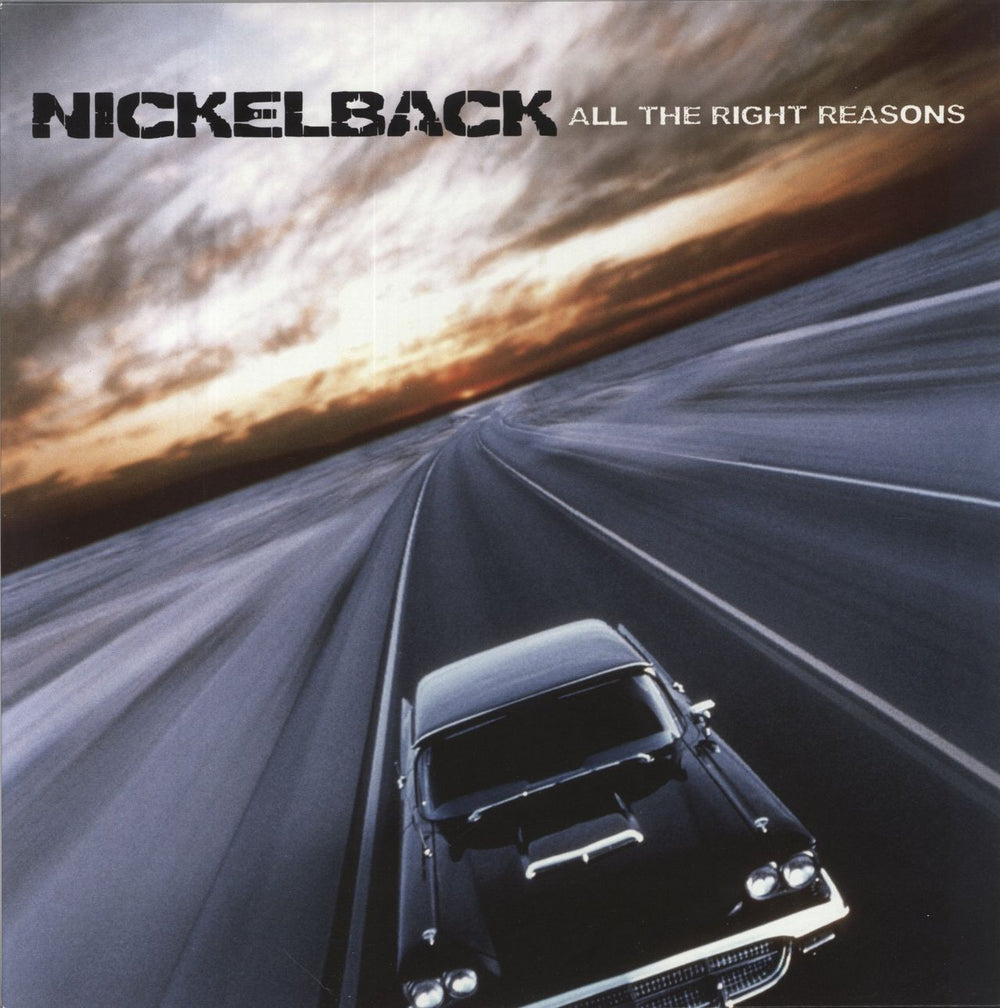 Nickelback All The Right Reasons UK vinyl LP album (LP record) 081227935092