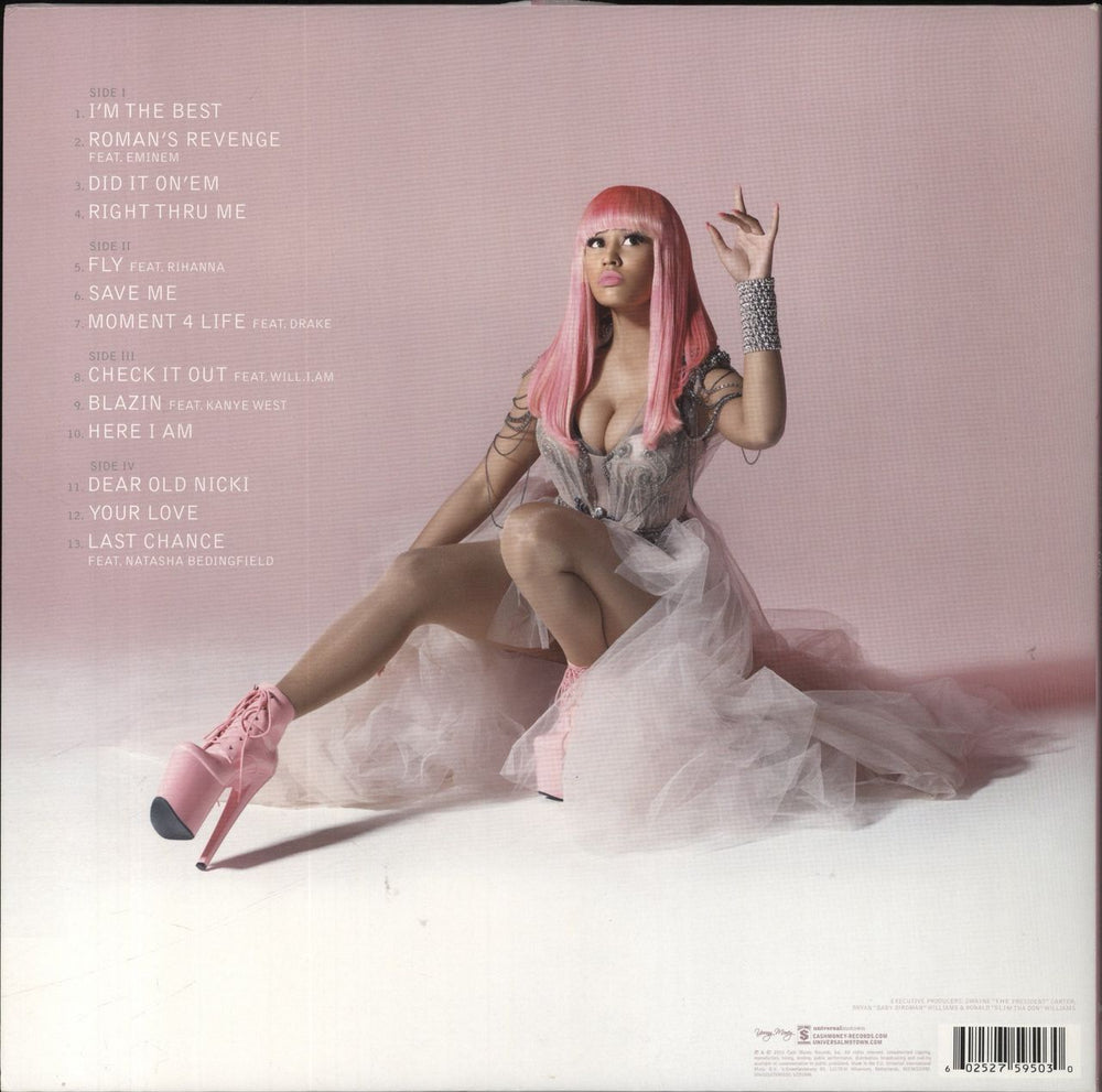 Nicki Minaj Pink Friday - 180gm UK 2-LP vinyl record set (Double LP Album)