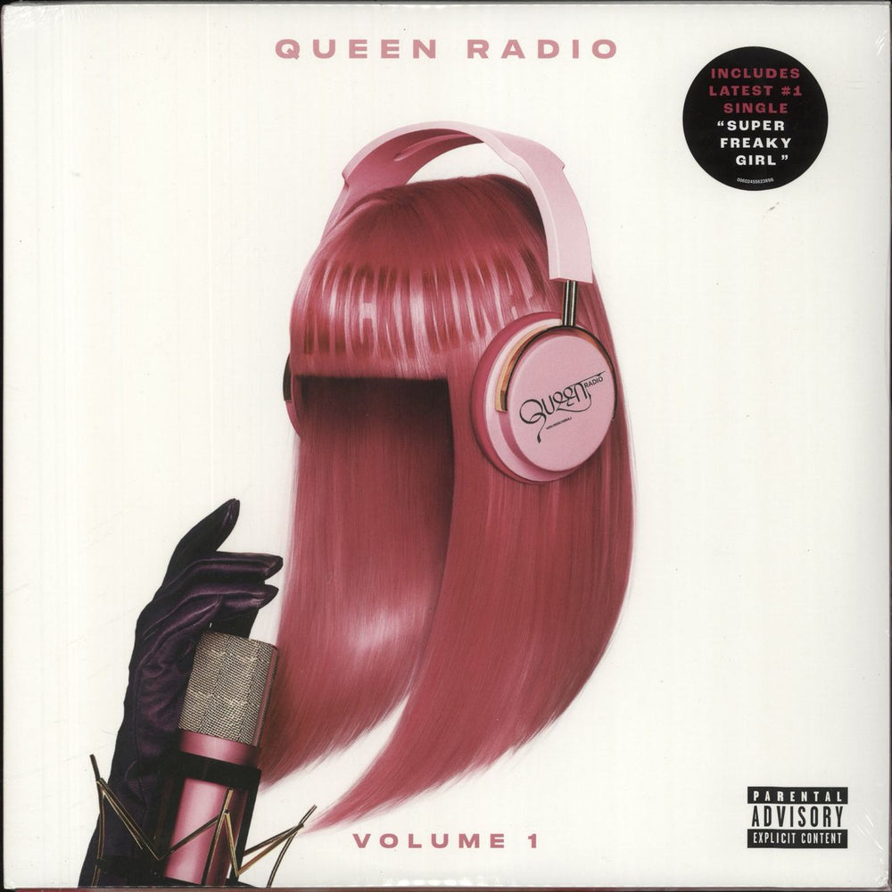 Nicki Minaj Queen Radio: Volume 1 - Sealed UK 3-LP vinyl record set (Triple LP Album) B0037855-01