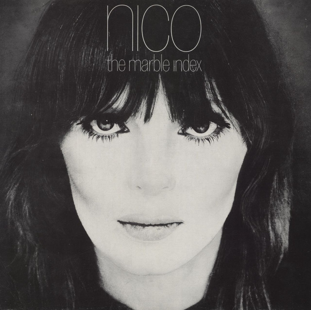 Nico The Marble Index Belgian vinyl LP album (LP record) 42065