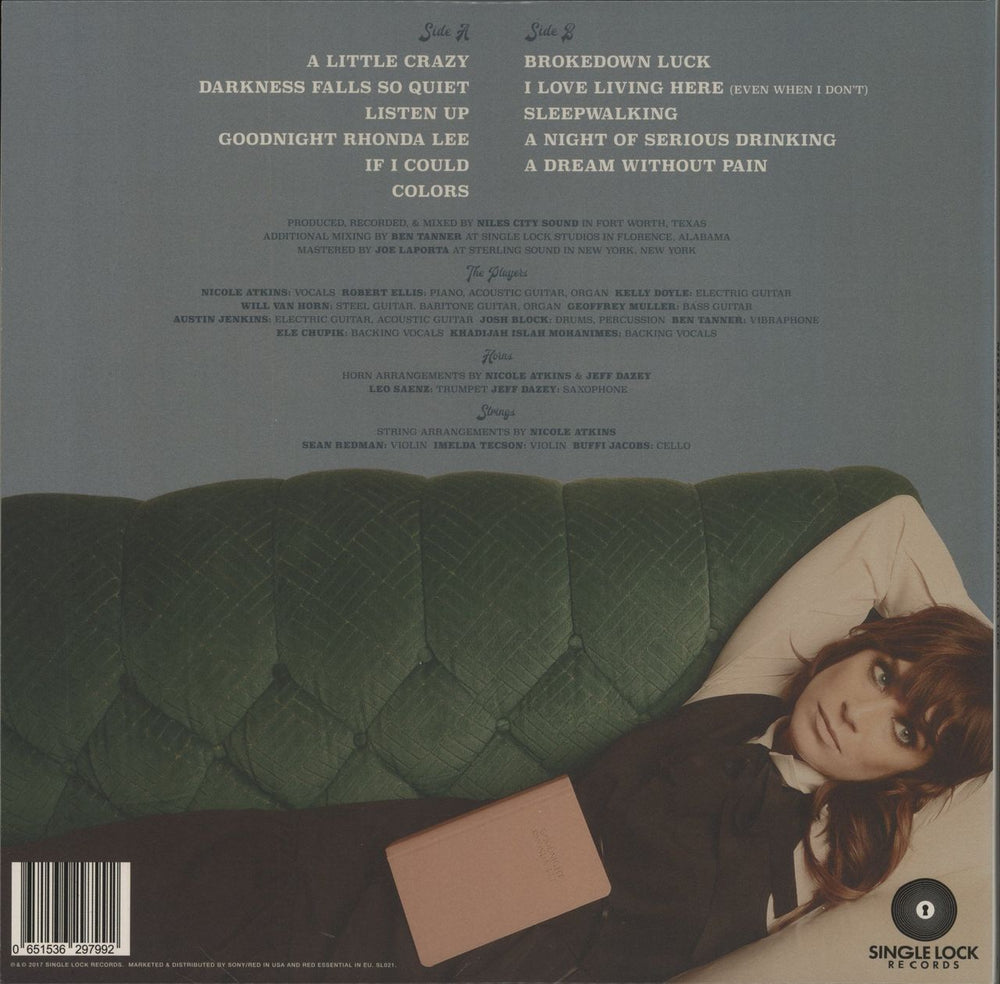 Nicole Atkins Goodnight Rhonda Lee UK vinyl LP album (LP record) 651536297992