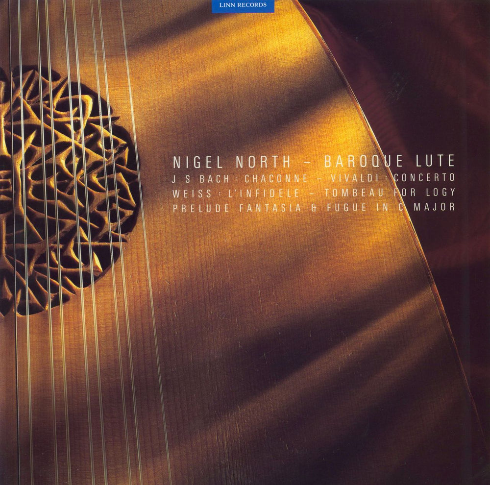 Nigel North Baroque Lute UK vinyl LP album (LP record) CKH006