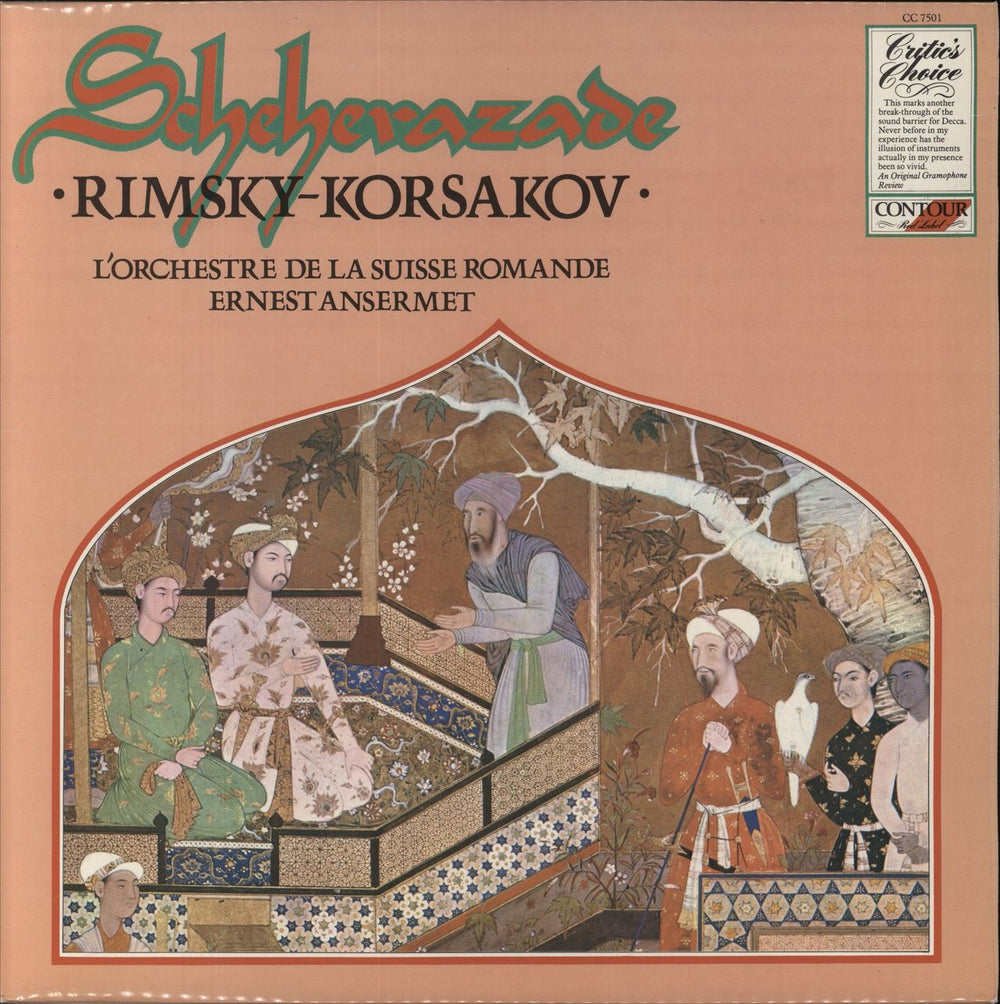 Nikolai Rimsky-Korsakov Rimsky-Korsakov: Scheherazade UK vinyl LP album (LP record) CC7501