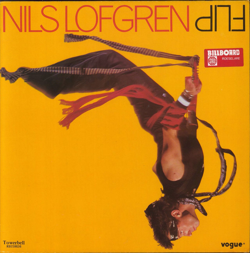 Nils Lofgren Flip French vinyl LP album (LP record) 540121