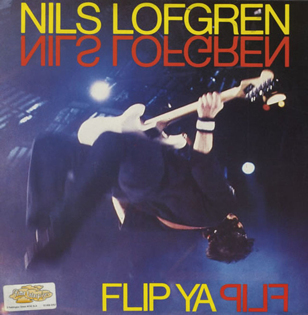 Nils Lofgren Flip Ya Flip UK 12" vinyl single (12 inch record / Maxi-single) TOWT73