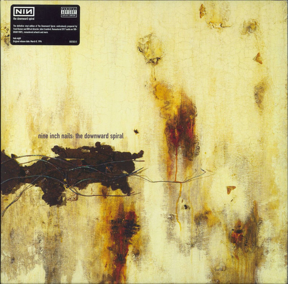 Nine Inch Nails The Downward Spiral - 180g - Hype & Barcode Stickered Shrink US 2-LP vinyl record set (Double LP Album) B0025683-01