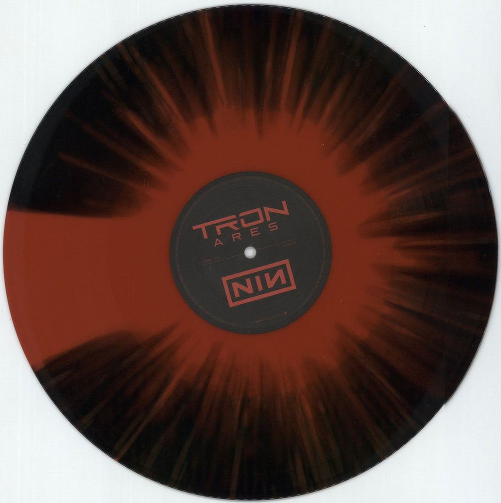 Nine Inch Nails Tron: Ares [Original Motion Picture Soundtrack] - Red and Black Vinyl UK 2-LP vinyl record set (Double LP Album) NIN2LTR880654