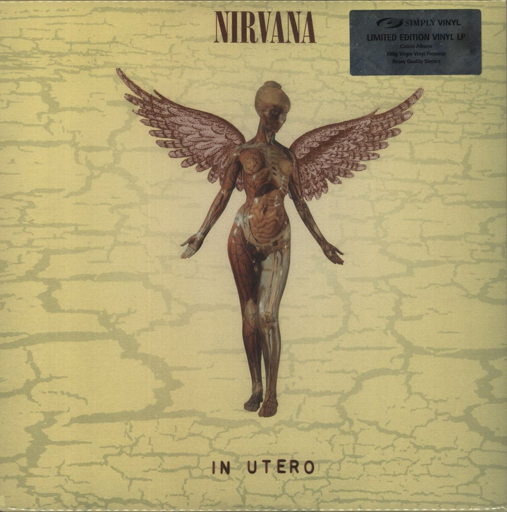 Nirvana (US) In Utero - 180gm UK vinyl LP album (LP record) SVLP48