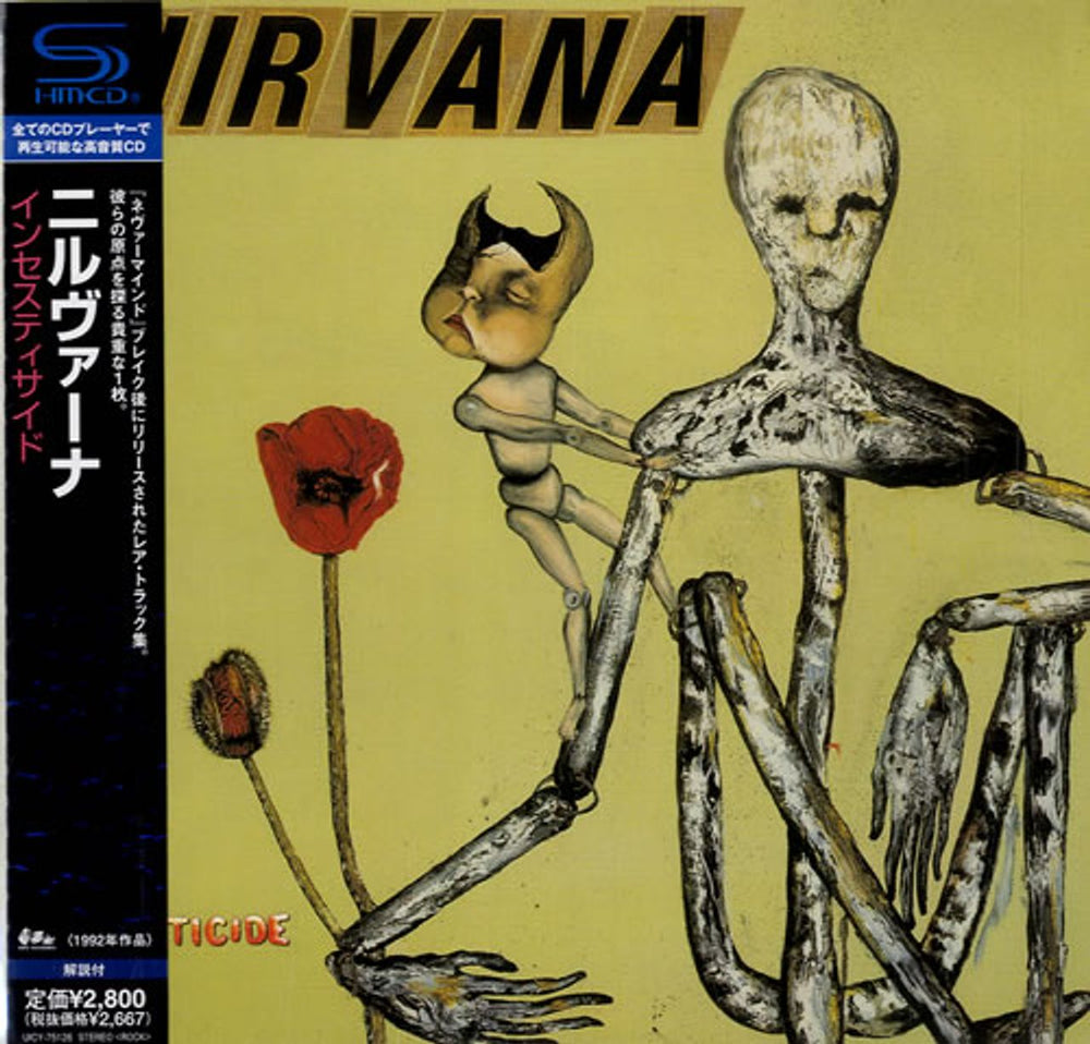 Nirvana (US) Incesticide Japanese SHM CD UICY-75126