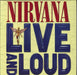 Nirvana (US) Live And Loud - 180gm Clear & Red / Blue Vinyl UK 2-LP vinyl record set (Double LP Album) 00602577329562