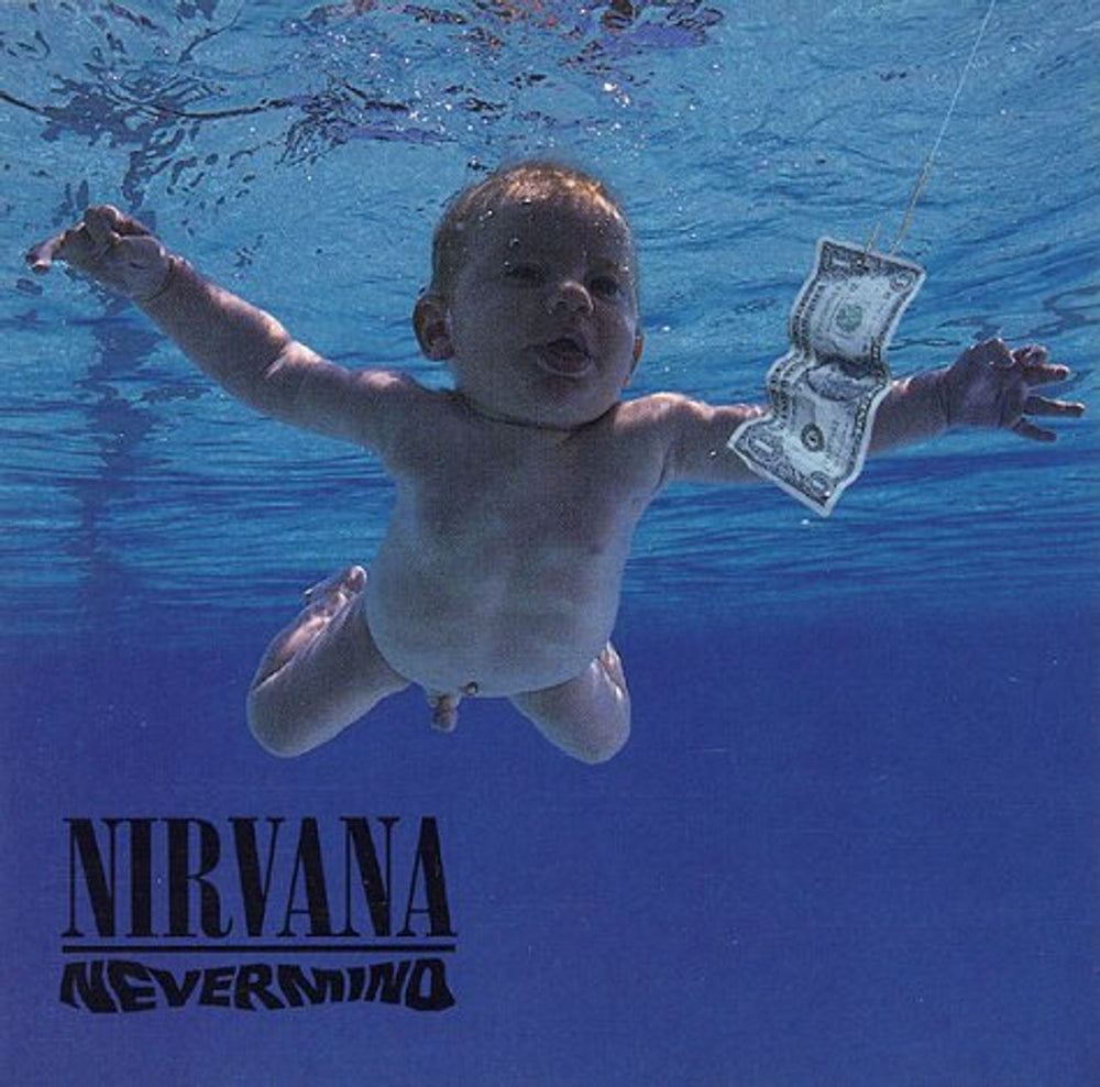 Nirvana (US) Nevermind UK CD album (CDLP) GED24425